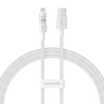 Baseus Cable Lightning to USB-A Gem Series 1m Moon White