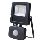 GBC ON NIGHTGUARD 10B Outdoor LED Floodlight PIR 10W Black