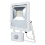 GBC ON NIGHTGUARD 30W Outdoor LED Floodlight PIR 30W White