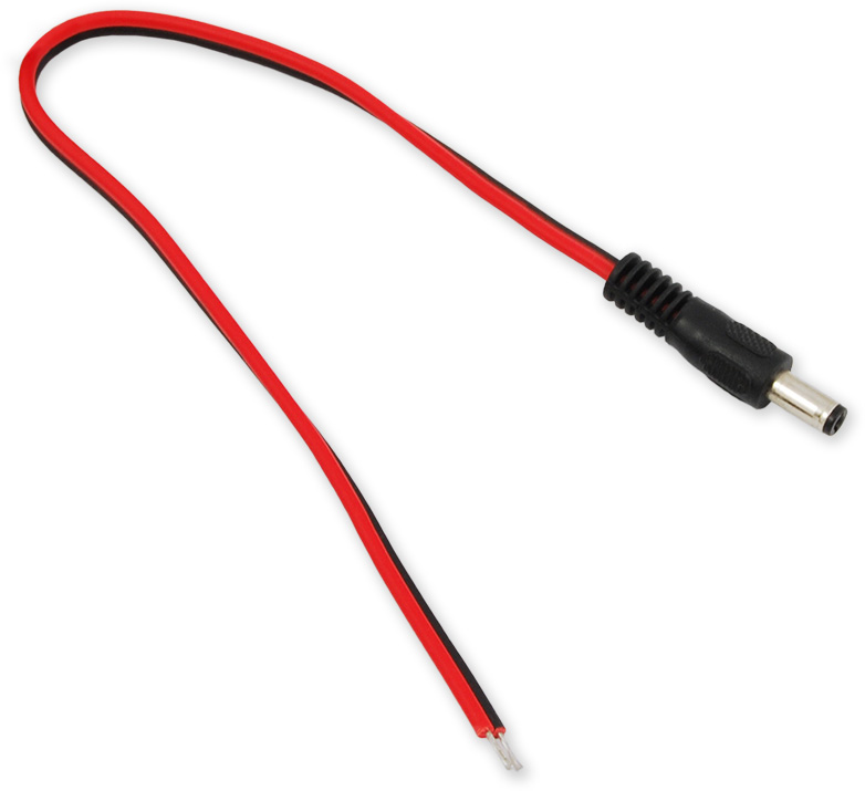 2410-619-pfm979-ldp Dahua DC Power Converter Cable Male to Bare Wire PFM979-LDP - Image 1