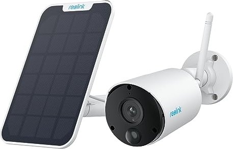 2631727-l0 Reolink Hard Bundle 3MP ARGUS Eco (B320) Outdoor Battery Camera White + 3W Solar Panel - Image 1