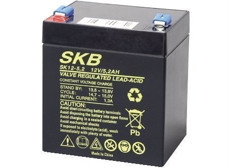 2_1706192205 SKB Lead Acid Battery 12V 5.2AH SK12-52 - Image 1
