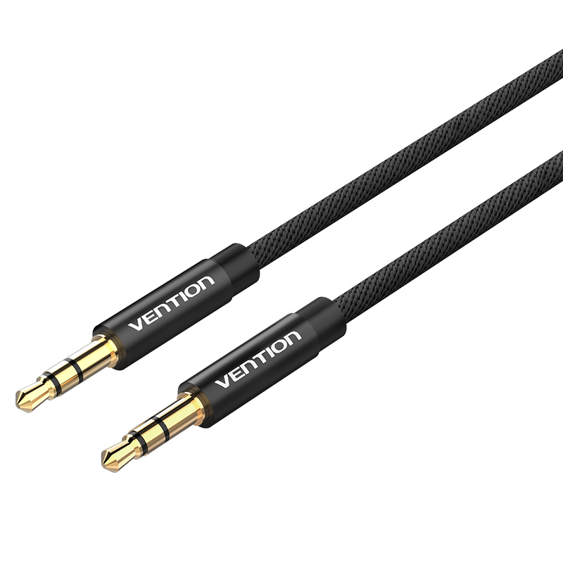__30333___24213___3__1724750959 Vention AUDIO 3.5mm M-M Cable Braided Metal 3.0m BAGBI - Image 1