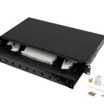 Lanberg Fiber ODF for 12xSC Simplex or 12xLC DUPLEX Adapters R/M Metal