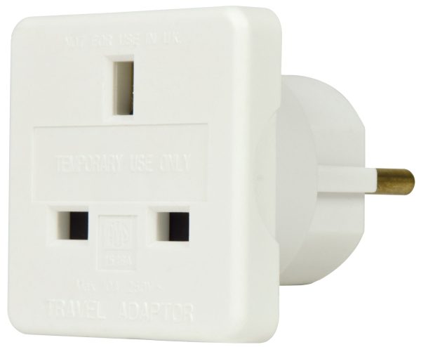 Mercury UK to Schuko Travel Adaptor 429.905UK