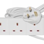 Mercury 4Gang with Surge Protector 2.0m in Polybag 430.009UK