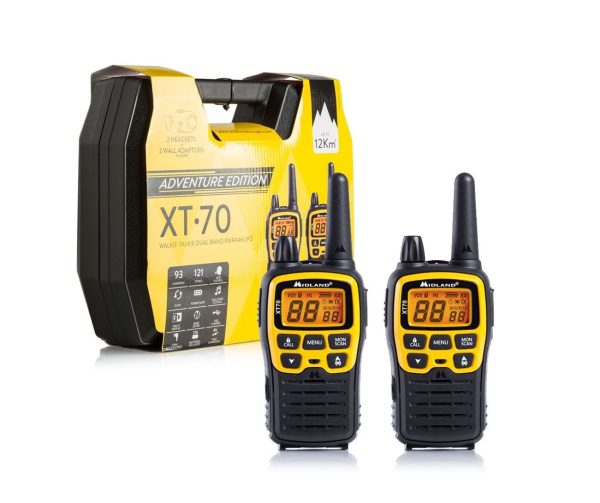 Midland Radio Walkie Talkies XT70 Adventure Edition