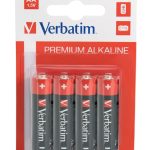 Verbatim Alkaline AA 8pcs Batteries
