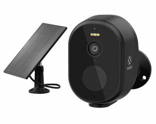 500x397x90-r4252-woox-outdoor-wireless-security-camera_1 WOOX Camera Battery Outdoor 4MP + Solar (Bundle) R4253 Black - Image 1