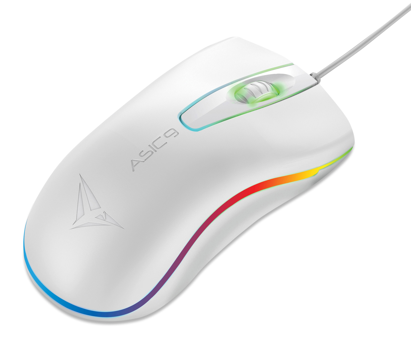 5089617_Asic_9_RGB_White_2_1615973126 Alcatroz ASIC 9 RGB Wired Mouse White - Image 1