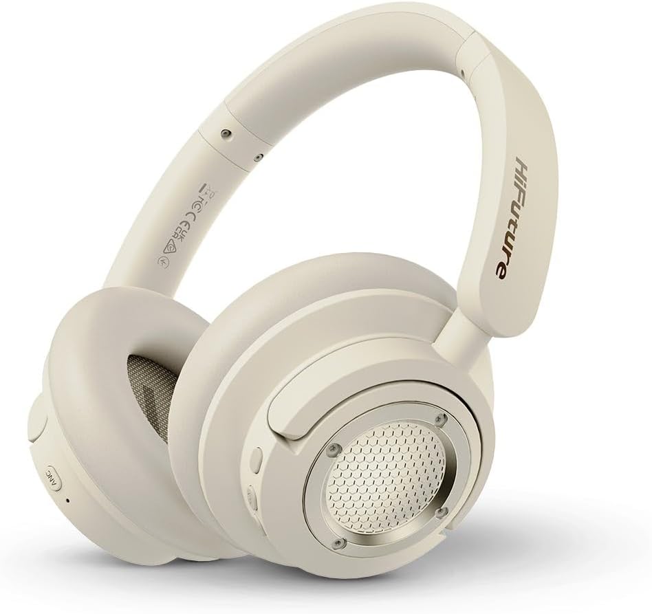 51AJziSM-AL._AC_SL1080_ HiFuture Headphones Over Ear FUTURE TOUR X Gold - Image 1