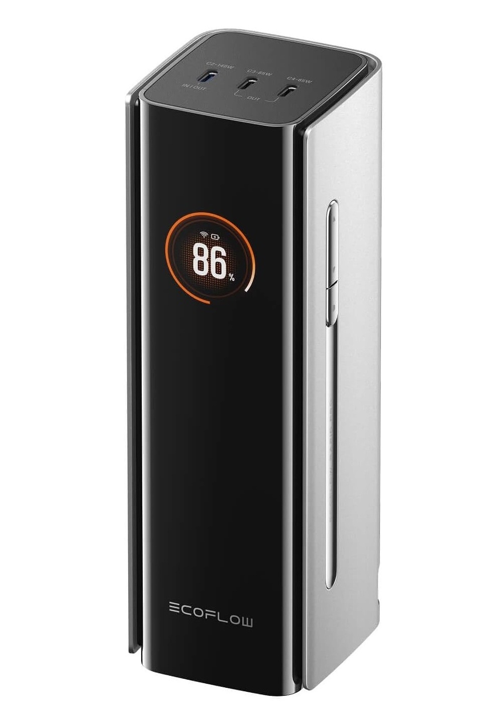 51cVkcxfPrL._AC_SL1500__1760694159_1761532197 EcoFlow RAPID Pro Powerbank - Recharge in only 20mins - 27650mAh 300W - 140W Built-in Cable - Image 1