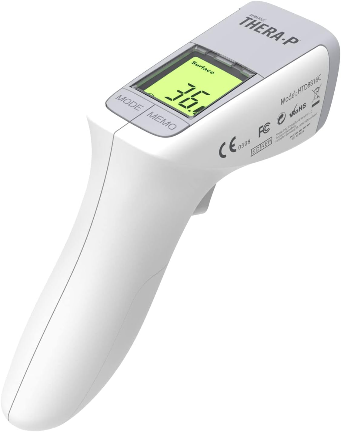 51qrvd3PpOL._AC_SL1500_ HoMedics Diagnostics Thermometer No Touch THERA-P TE-450 - Image 1