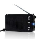 SonicGear AudioBox 2GO-RDO20 Portable Solar & USB Rechargeable FM Radio with Bluetooth & Torchlight
