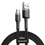 Baseus Cafule Braided MicroUSB Cable 2.4A 1.0 m Gray