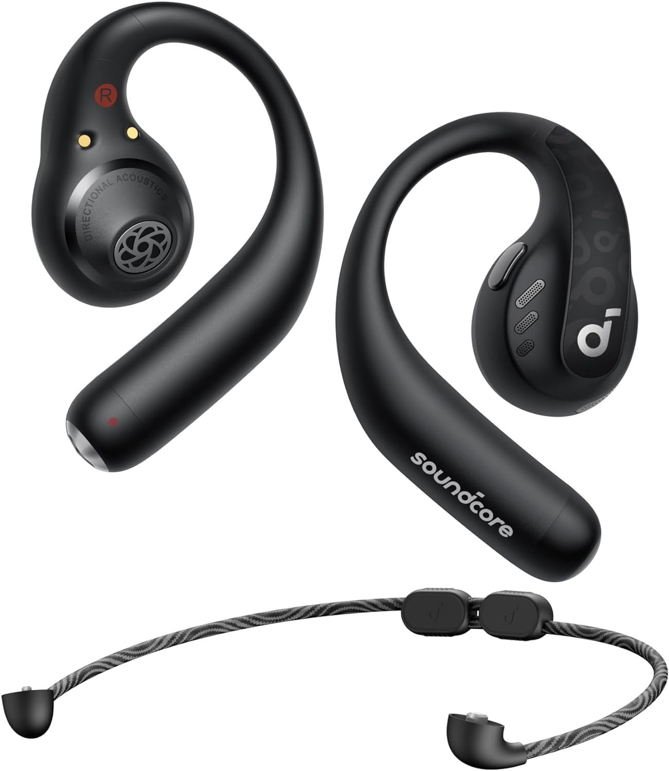 610iQMKrNKL._AC_SL1500_ Anker Soundcore TWS Earphones Open Air AeroFit PRO Black - Image 1