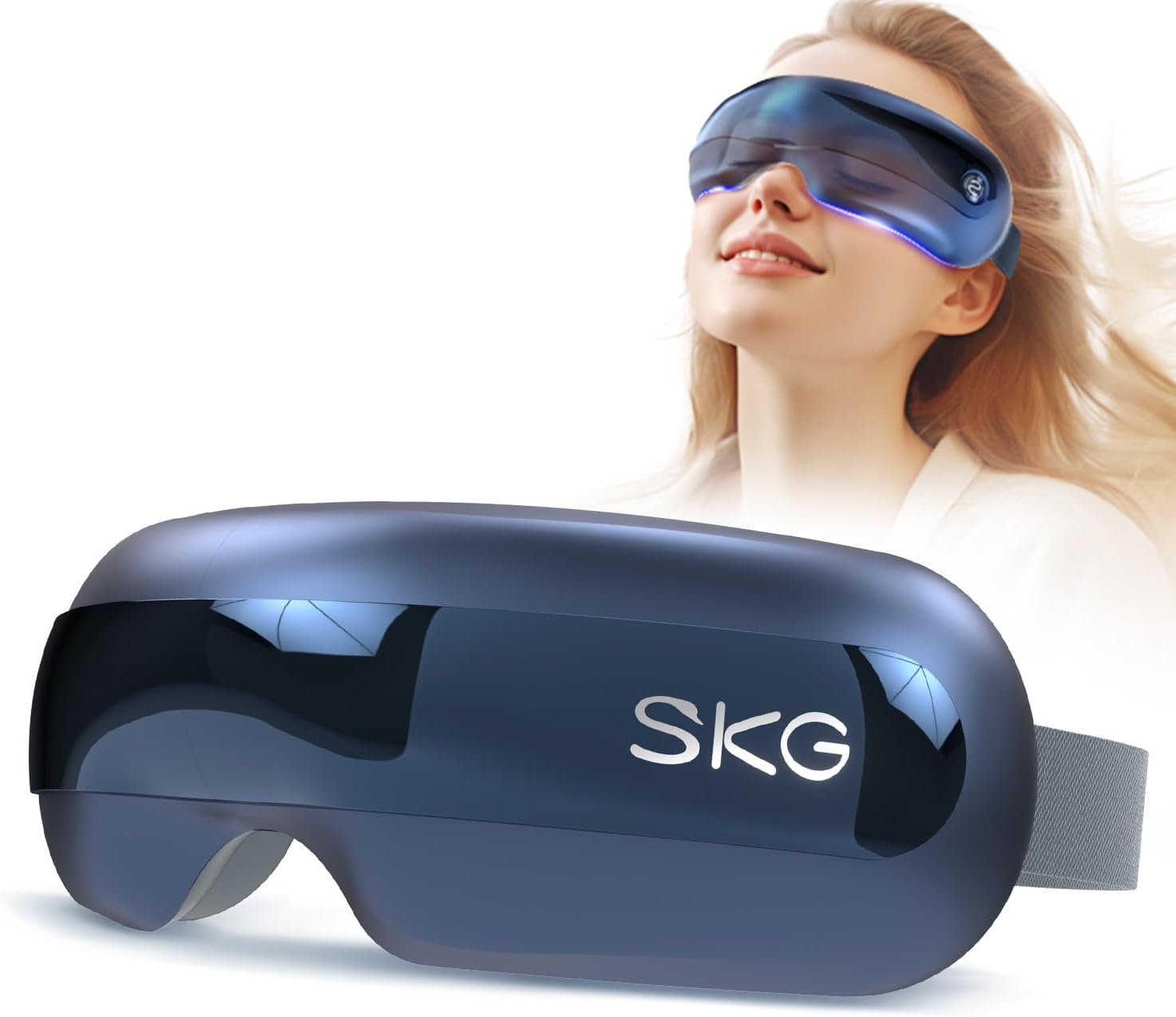 6152d2tKo5L._AC_SL1500_ SKG Eye Massager Airbag-Hot Compress-Music & Visible Window E3 Pro - Image 1