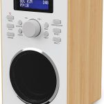 Majority BARTON Radio Digital FM,LED Display,Dual Alarms,Snooze Oak