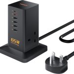 Tessan 2 Gang Extension  4 USB-A 2 USB C 2m 13A TS-FS02UK00