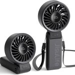 Jisulife Portable Personal Fan Life7 3600mAh Black