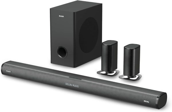 Majority EVEREST 5.1 Soundbar 300W with Detachable Wireless Satellite Speakers & Wireless Subwoofer
