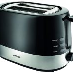 Gorenje Kitchen Toaster 850W 2 Slots 7 Heating Levels T850BK Black