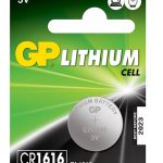 GP Lithium Button Cell CR1616 5-pack 656.776UK