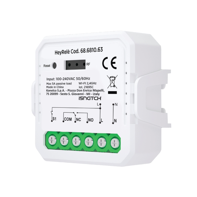 68681063_01.tif_f GBC HeyRele Dry Contact Smart WiFi Module - Image 1
