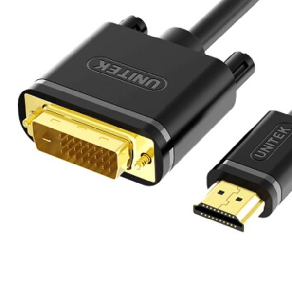 Unitek VC HDMI to DVI 24+1 1.5m Cable (Dual Direction) Y-C217E
