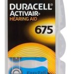 Duracell ActivAir675 PR44 Hearing Aid Batteries 6pcs