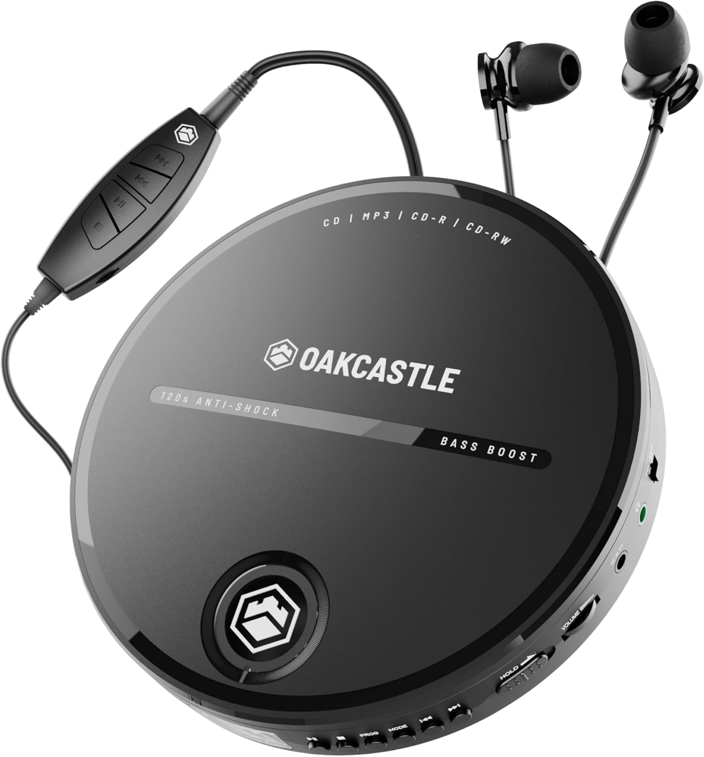 71Ab64e1hAL._AC_SL1500_ Majority Portable CD Player Incl. Earphones 2x AA Line out Oakcastle CD10 - Image 1