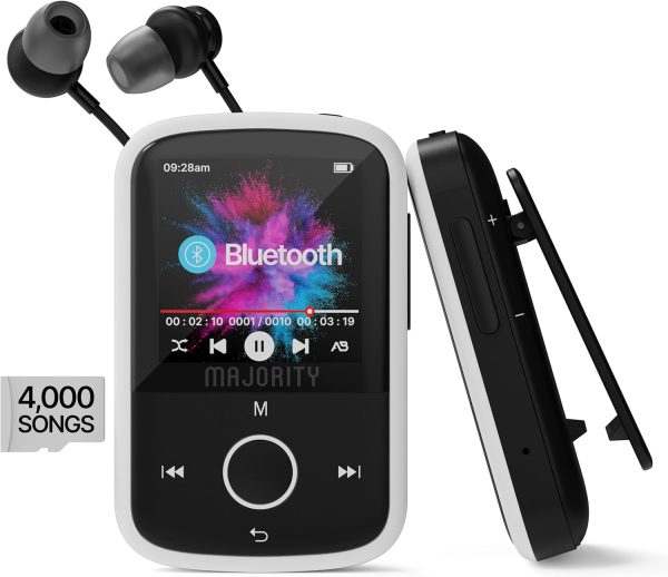 Majority Portable MP3 Player 16GB BT+Earphones