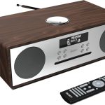 Majority OAKINGTON 120W Mini HiFi System with CD-BT-USB-FM Walnut