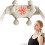 SKG H7-Ultra Neck & Shoulder Massager with White Massage Heads