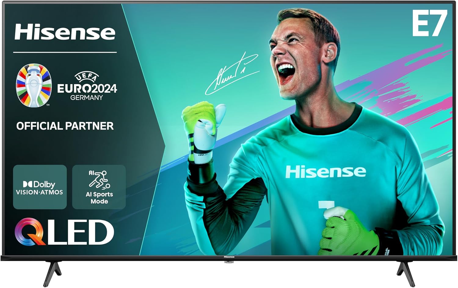 71he8Ch_eXL._AC_SL1500__1730791606 Hisense 85E7NQ 85'' 4K Smart QLED TV - Image 1