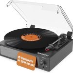 Majority Turntable TT100 Belt Drive & Integrated 20W Speakers (Oakcastle)