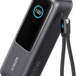 Anker Mobile Powerbank 25000 Prime 165W Built-In and Retractable Cables