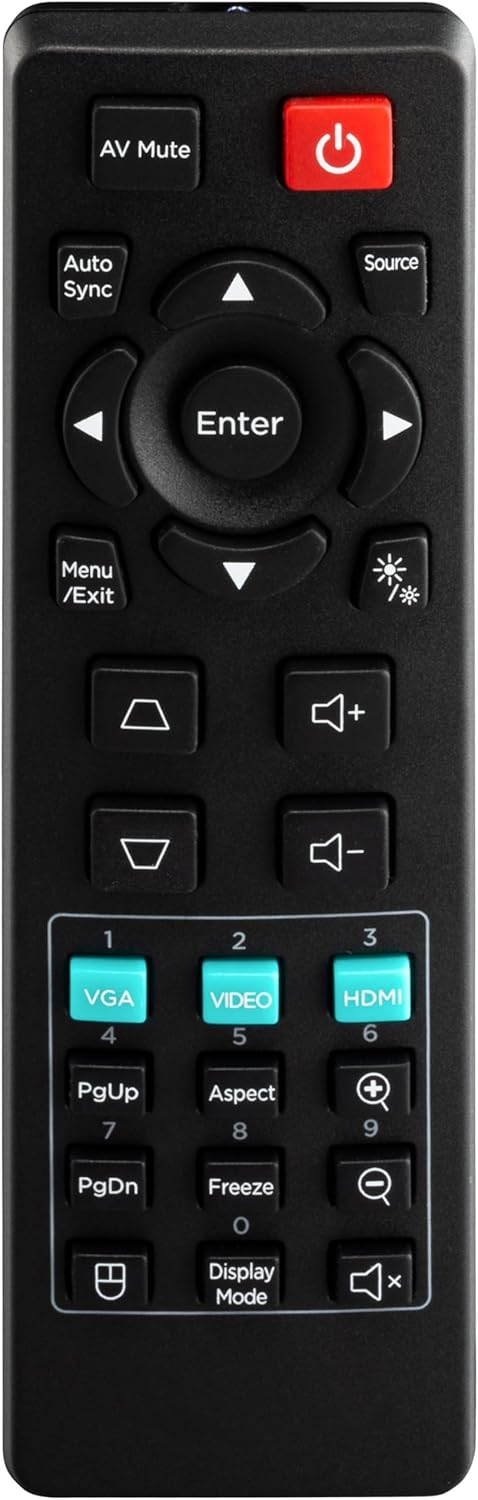 71rvjCQ6elL._AC_SL1500_ Viewsonic Remote Control for Projector PS502X - Image 1