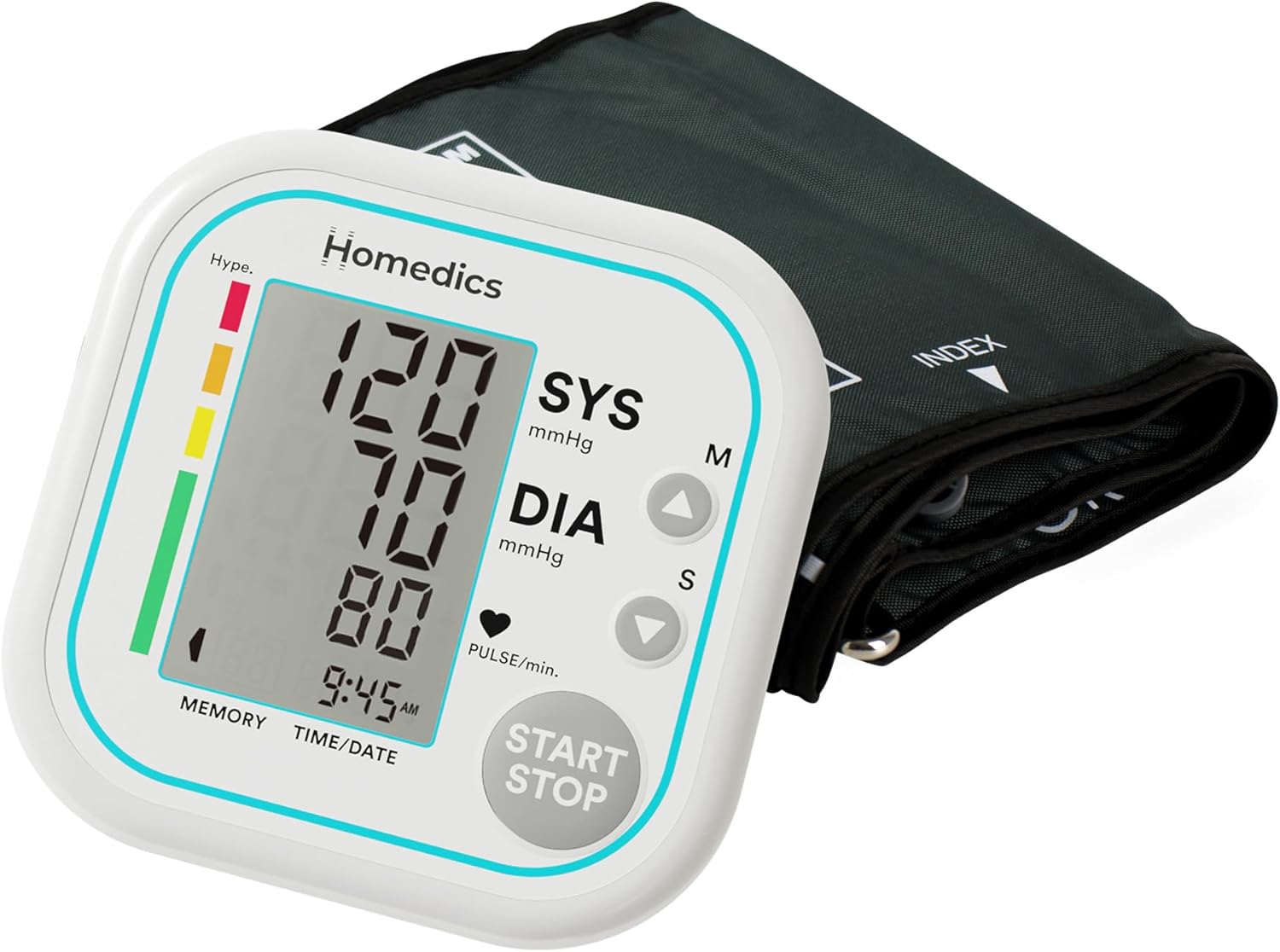 71uZ3CKOH_L._AC_SL1500__1732790245 HoMedics Diagnostics Blood Pressure Monitor Arm Auto BPA-5020 - Image 1