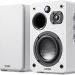 Majority Speakers Active D70X 70W 2.0 BT/USB/Phono/HDMI ARC White (pair)