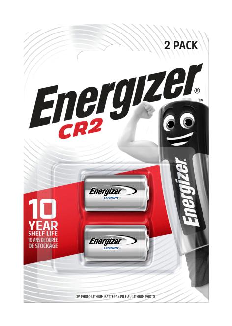 7638900169331 Energizer CR2 Lithium Batteries (2pcs) - Image 1
