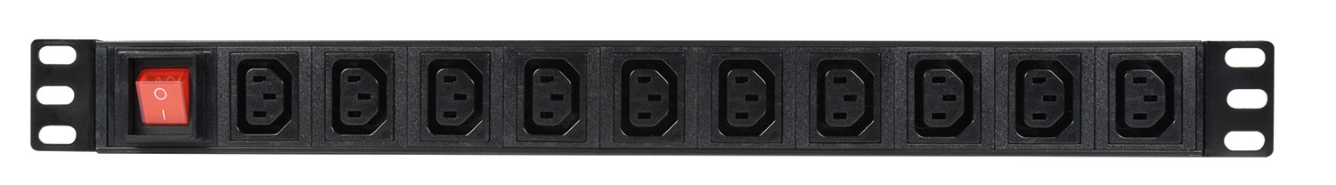 776495UK_CO1 Adastra 10-Gang IEC PDU Switched 1.8m 776.495UK - Image 1