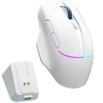 Machenike L8 Pro Wireless/BT Gaming Mouse With Charging Base