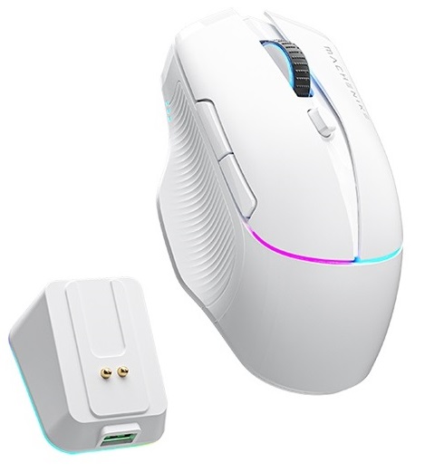 7_1706522982 Machenike L8 Pro Wireless/BT Gaming Mouse With Charging Base - Image 1