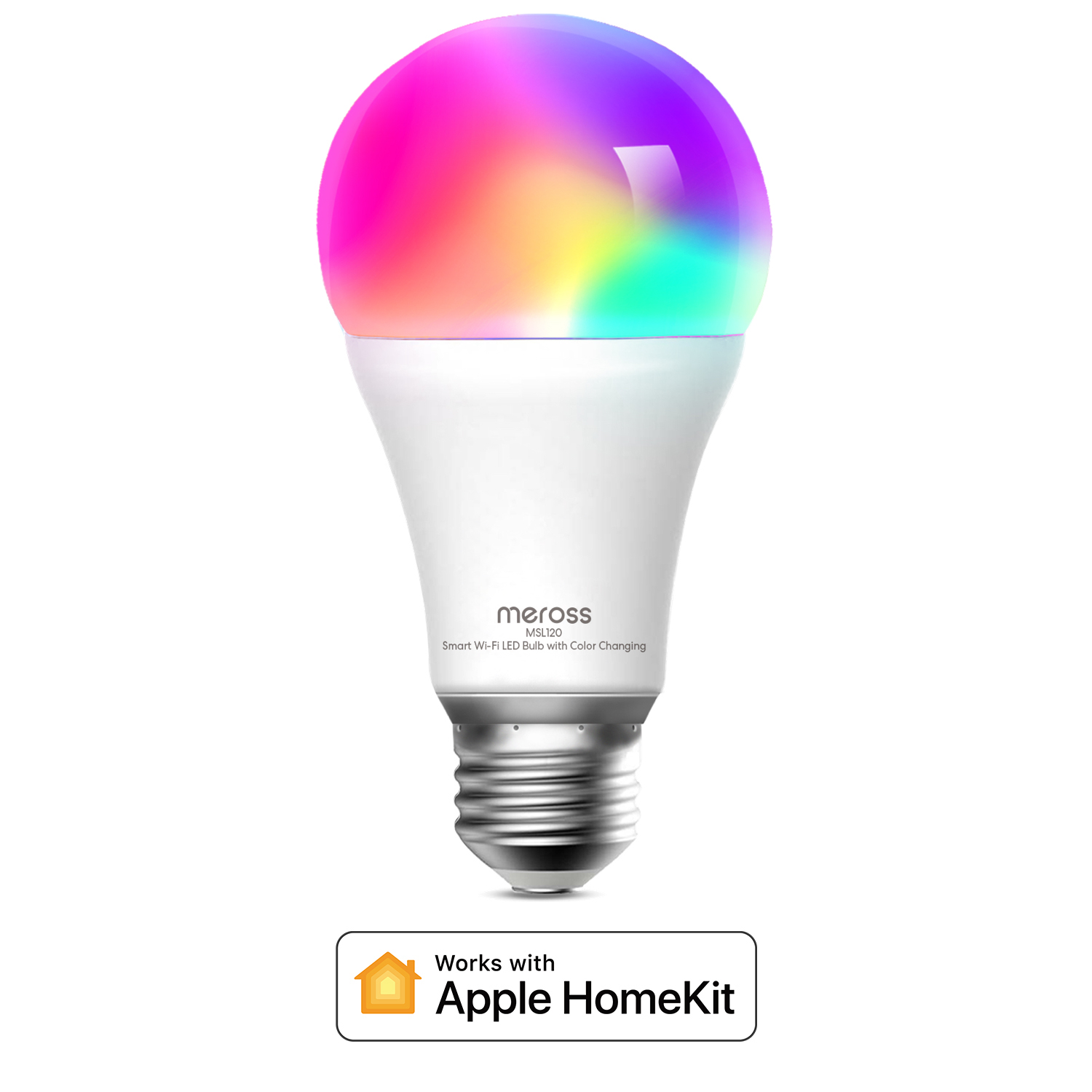 7_HK Meross Homekit Smart Wi-Fi LED Bulb RGBWW E27 MSL120HK-UK - Image 1