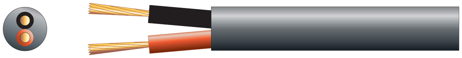 807099UK_LD1_2 Mercury Hi Flex Double Insulated Speaker Cable 2 x 2.5mm 807.099UK - Image 1