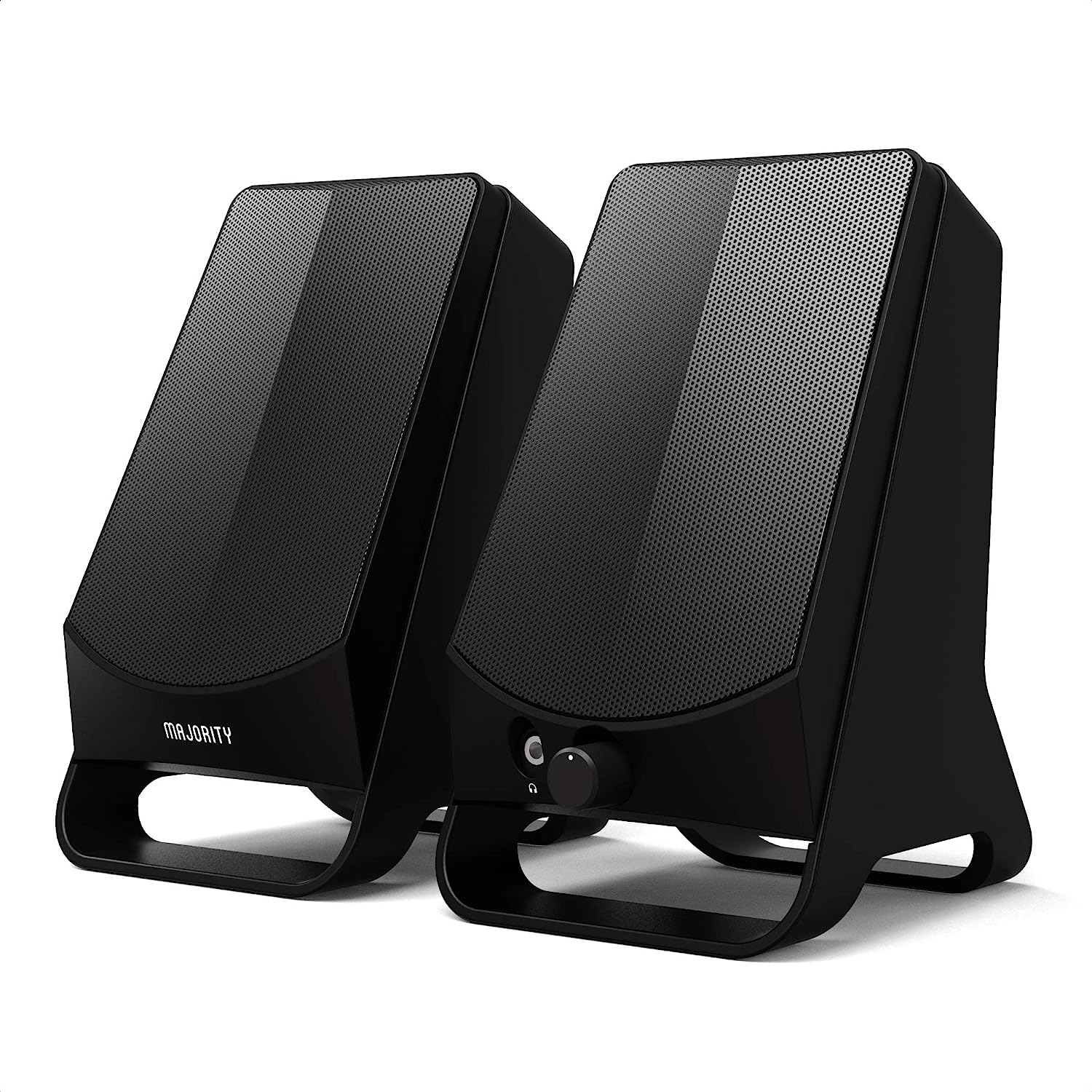 81LchNEHnmL._AC_SL1500_ Majority DX 10 PC Speakers 10W 2.0 USB Powered - Image 1