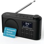 Majority ORWELL Radio Portable with Display & Bluetooth-USB-FM