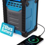 Majority LANDBEACH Portable Rugged Speaker FM-BT IP65 Waterproof 20hr Battery with PowerBank function