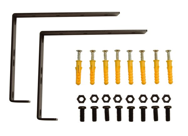 Adastra RACK-IT Wall/Counter Brackets 2U pair 853.082UK